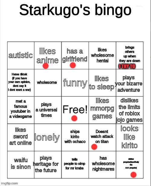 I TRY TO | made w/ Imgflip meme maker