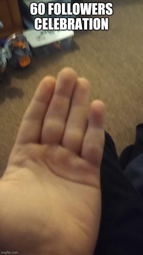 60 FOLLOWERS CELEBRATION | made w/ Imgflip meme maker