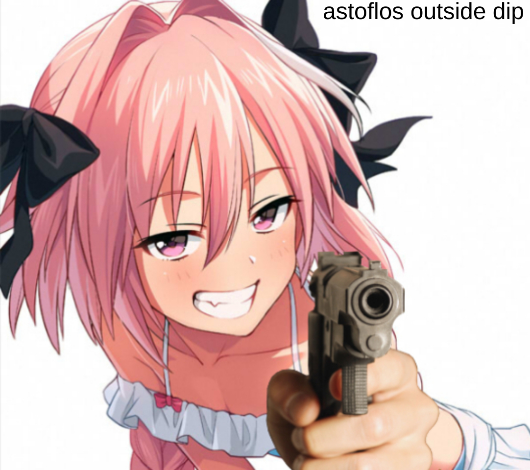 astolfos outside dip Blank Meme Template