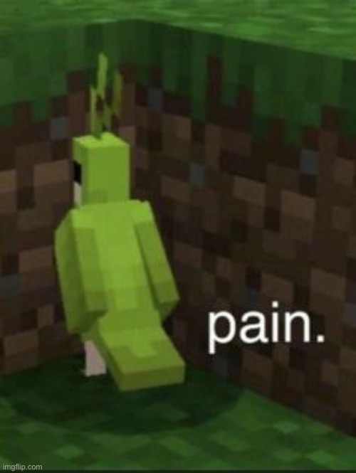 Pain. | image tagged in pain | made w/ Imgflip meme maker