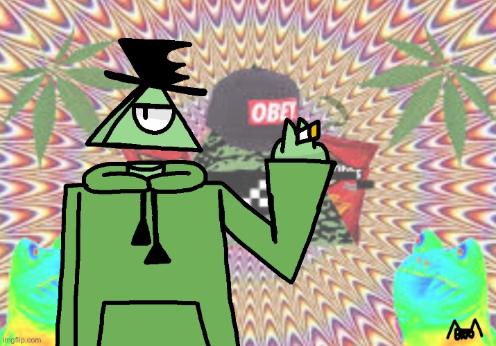 MLG Triangle Man | image tagged in mlg triangle man | made w/ Imgflip meme maker