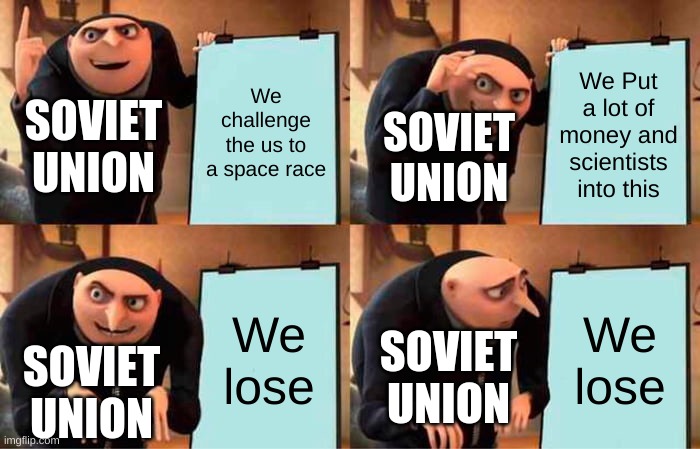 i didnt know that gru was part of the soviet union - Imgflip