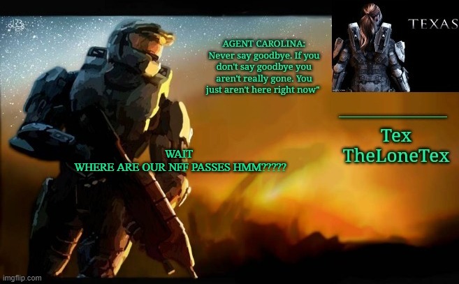 YALL BOYS GOT NNN PASSES- | WAIT 
WHERE ARE OUR NFF PASSES HMM????? | image tagged in announcement templaaatteee | made w/ Imgflip meme maker