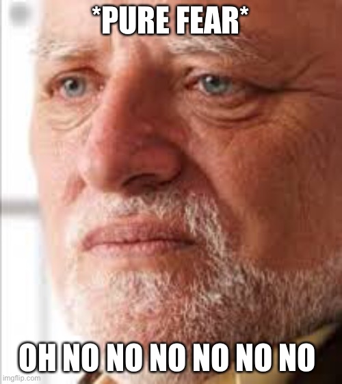 *PURE FEAR*; OH NO NO NO NO NO NO | made w/ Imgflip meme maker