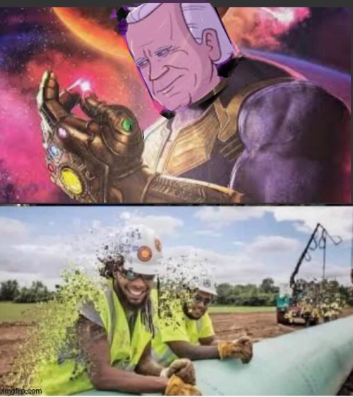 Even an idiot can snap his fingers | image tagged in memes,thanos,joe biden,stupid people | made w/ Imgflip meme maker