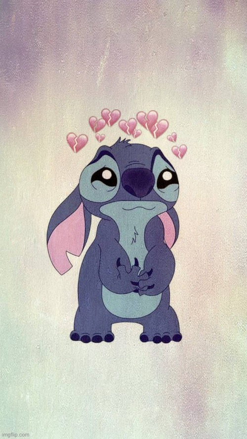 Have some sad Stitch | made w/ Imgflip meme maker