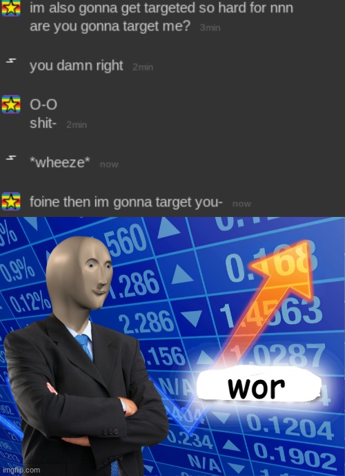 yes | wor | image tagged in empty stonks | made w/ Imgflip meme maker