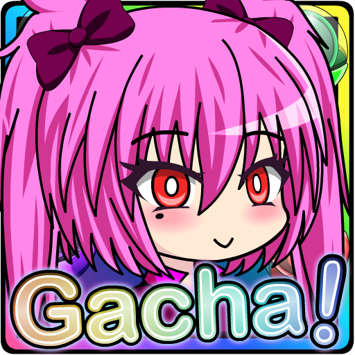 High Quality Anime gacha app icon Blank Meme Template