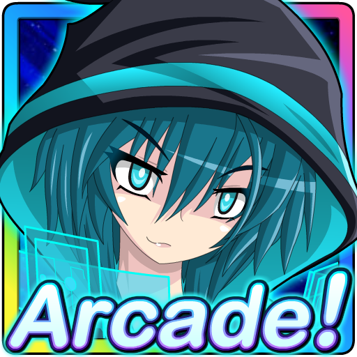 Anime Arcade app icon Blank Meme Template