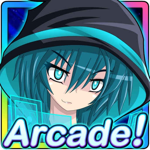 High Quality Anime Arcade app icon Blank Meme Template