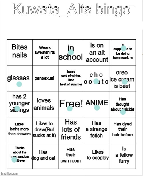 Anime Corner - 2021 anime bingo! ✨ How many did you watch?... | Facebook