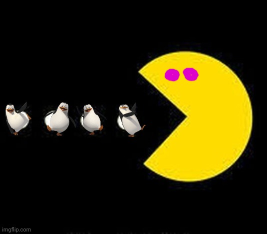 Pacman Eats | image tagged in pacman eats | made w/ Imgflip meme maker