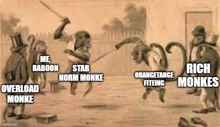 Monkey fight yuh | made w/ Imgflip meme maker