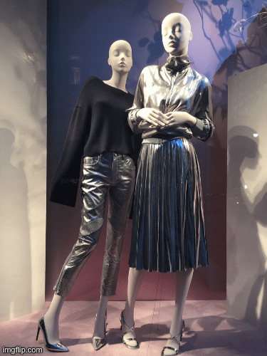 Twist and Pout | image tagged in gifs,fashion,window design,ralph lauren,twist and pout | made w/ Imgflip images-to-gif maker