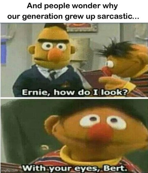 Silly Bert! | made w/ Imgflip meme maker