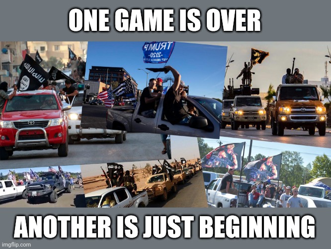 ONE GAME IS OVER ANOTHER IS JUST BEGINNING | made w/ Imgflip meme maker