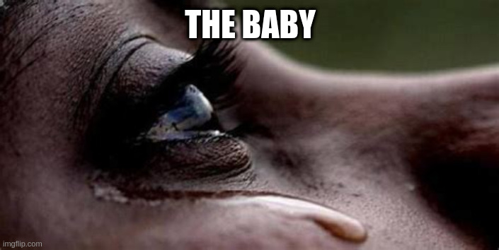 Republican tears | THE BABY | image tagged in republican tears | made w/ Imgflip meme maker