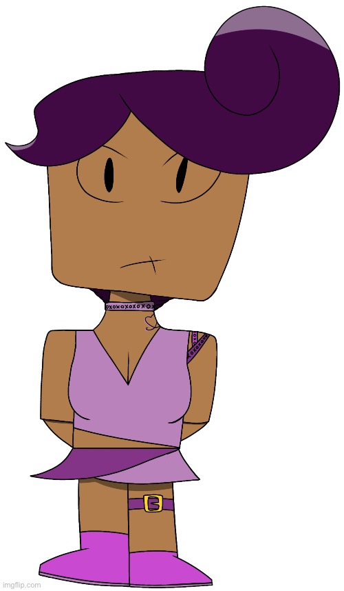 This is Blist, she is a canon character, don’t ask how she exists | made w/ Imgflip meme maker