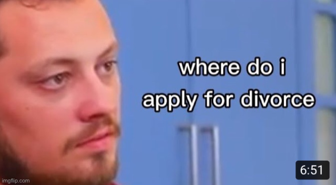 Hai | image tagged in where do i apply for divorce | made w/ Imgflip meme maker