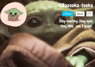 Bazooka's Announcement Template Blank Meme Template