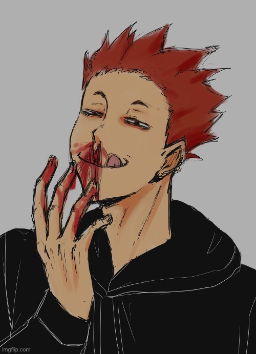 H e g o t a n o s e b l e e d | made w/ Imgflip meme maker