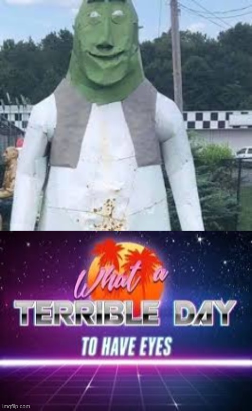 holy shrek | image tagged in what a terrible day to have eyes | made w/ Imgflip meme maker