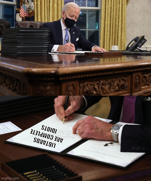 LIBTARDS ARE COMPLETE IDIOTS | image tagged in memes | made w/ Imgflip meme maker
