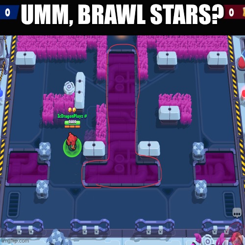 Messed up | UMM, BRAWL STARS? | image tagged in brawl stars | made w/ Imgflip meme maker