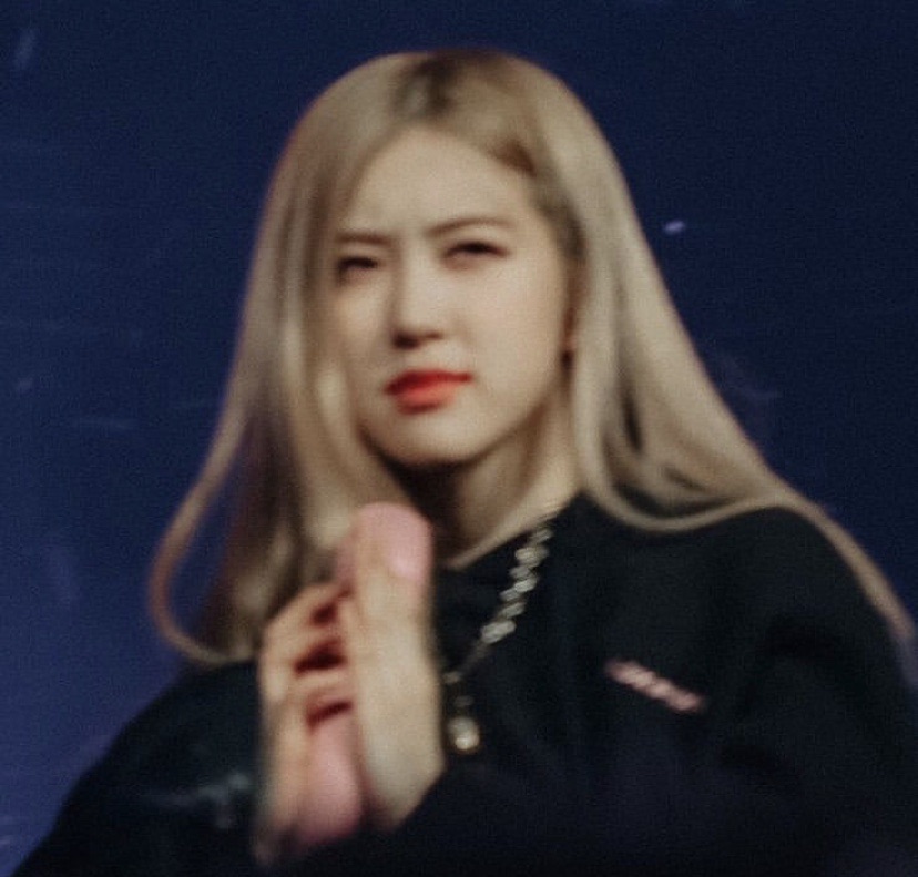 High Quality Rosé confused Blank Meme Template