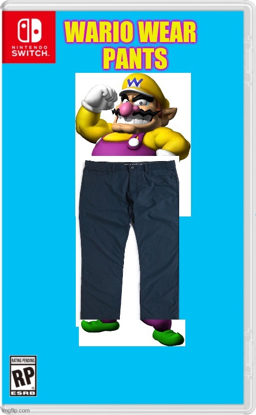 image tagged in wario,nintendo switch | made w/ Imgflip meme maker