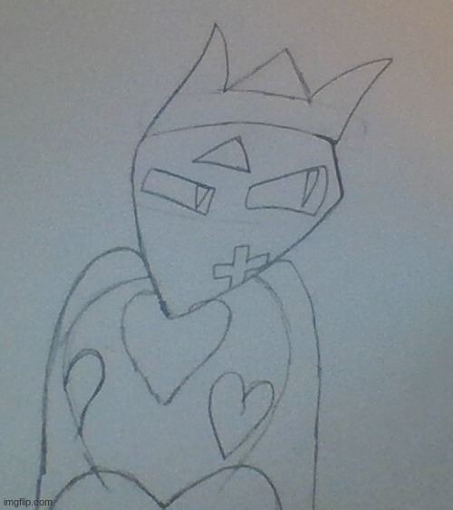 Just the rough Sketch for Lit's stand Queen of Hearts | made w/ Imgflip meme maker