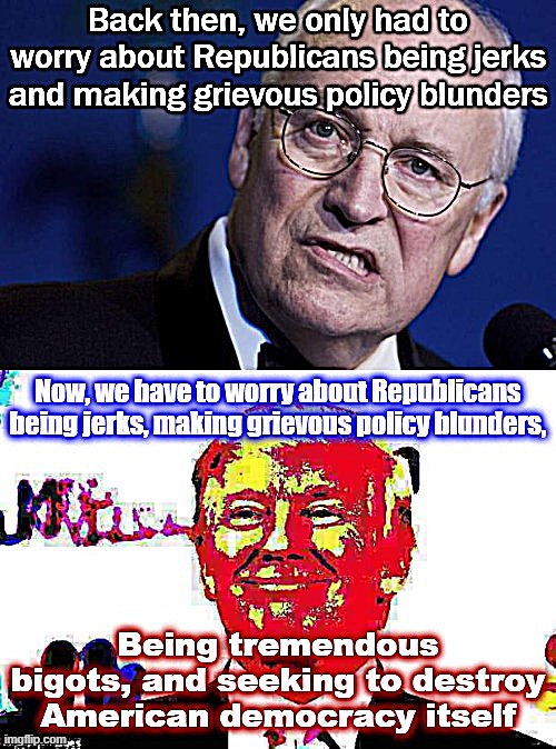 Good Guy Dick Cheney | image tagged in dick cheney,republicans,republican party,gop,trump to gop,donald trump approves | made w/ Imgflip meme maker