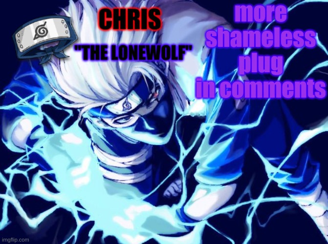 do people even click the link? | more shameless plug in comments | image tagged in kakashi template | made w/ Imgflip meme maker
