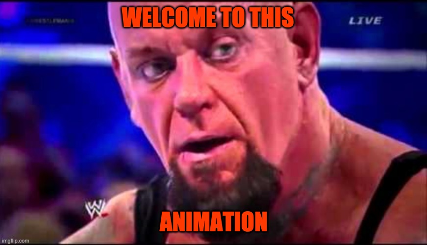 When ANIMATION makes you like this | WELCOME TO THIS; ANIMATION | image tagged in wwe | made w/ Imgflip meme maker