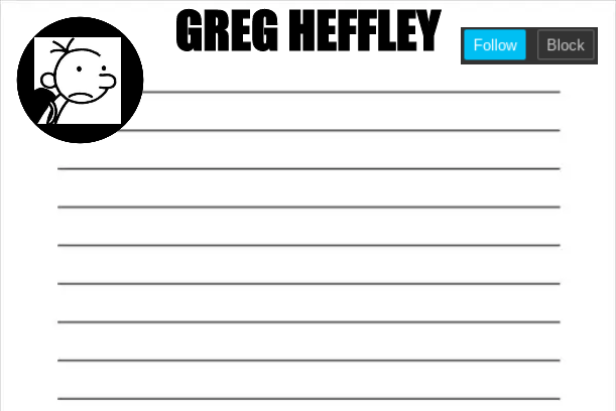 Greg Heffley Blank Meme Template