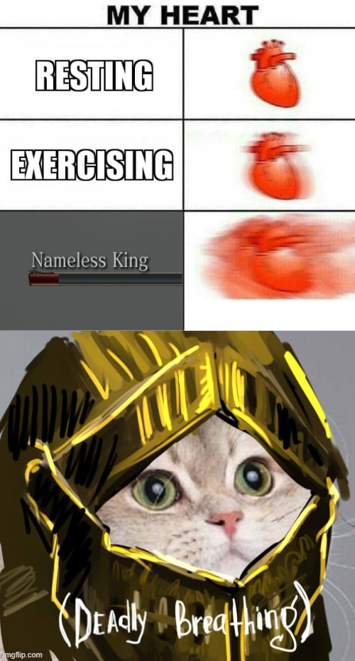 image tagged in nameless king | made w/ Imgflip meme maker