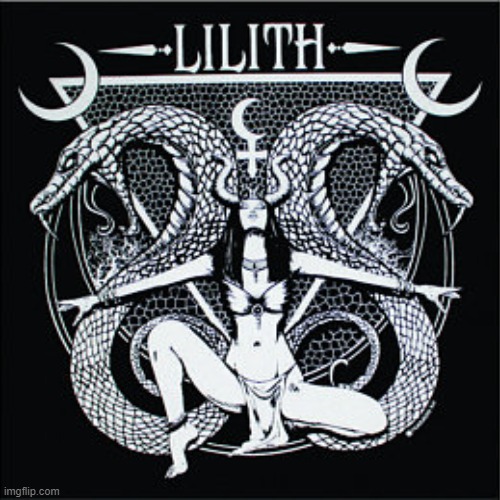 Satanic Goddess | image tagged in lilith,goddess,inanna,ishtar,astaroth,mother | made w/ Imgflip meme maker