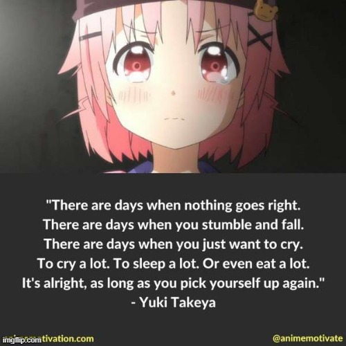 I'm gonna post inspirational anime quotes here until the war ends, Inspirational  quote #1 - Imgflip