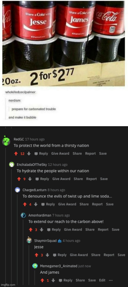 Team Cola for Gen 9 | made w/ Imgflip meme maker