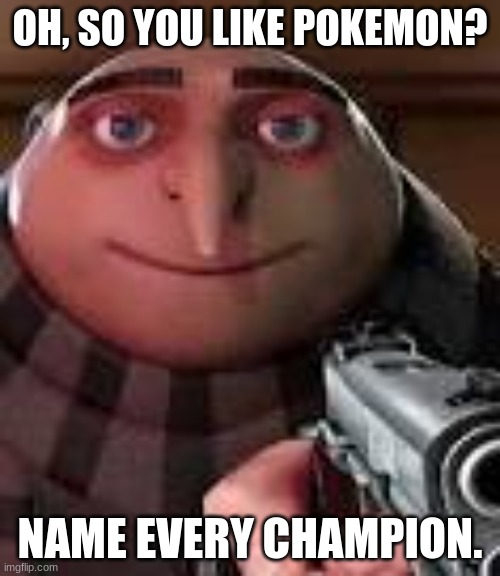 Pokemon Gru got a gun