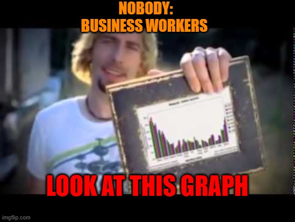 business business business | NOBODY:
BUSINESS WORKERS; LOOK AT THIS GRAPH | image tagged in look at this graph,business,funny memes | made w/ Imgflip meme maker