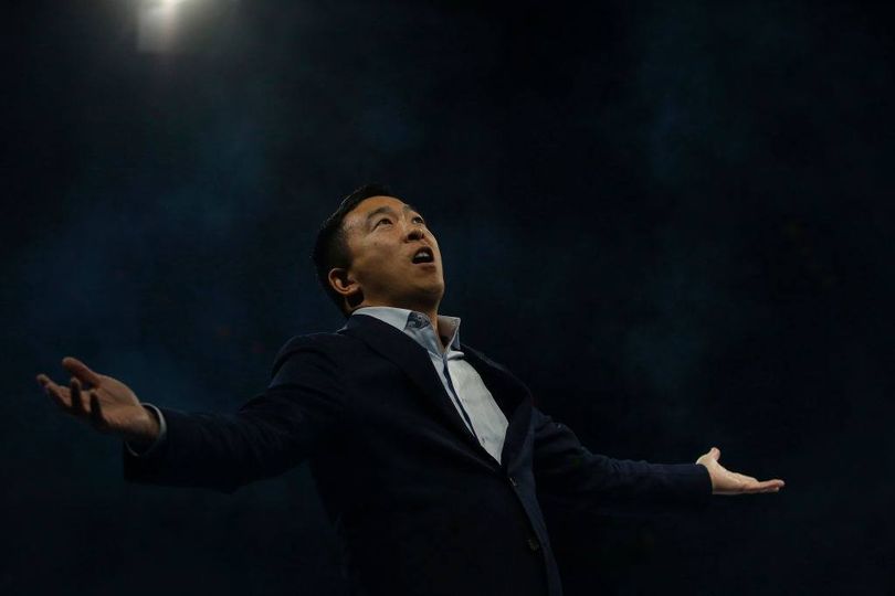 High Quality Andrew Yang Blank Meme Template