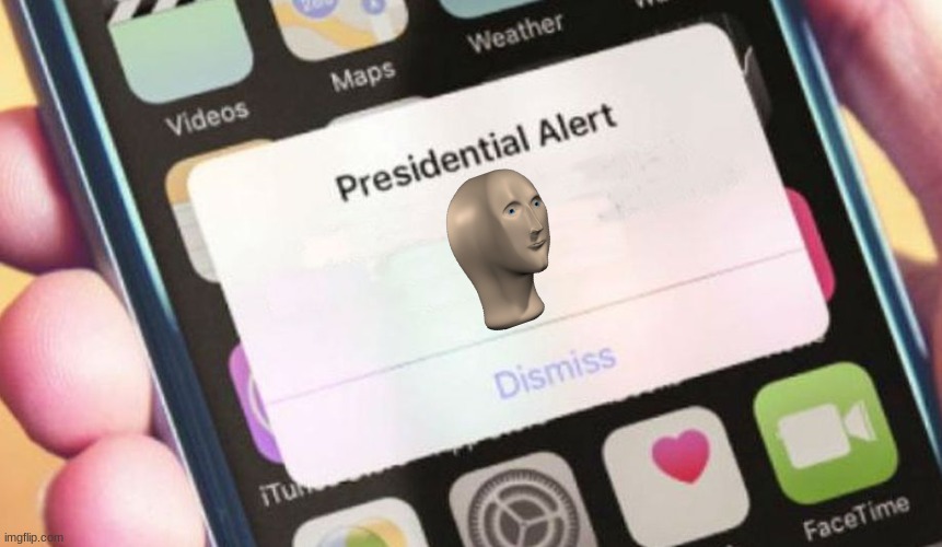 Presidential Alert | AHH YES | image tagged in memes,presidential alert | made w/ Imgflip meme maker