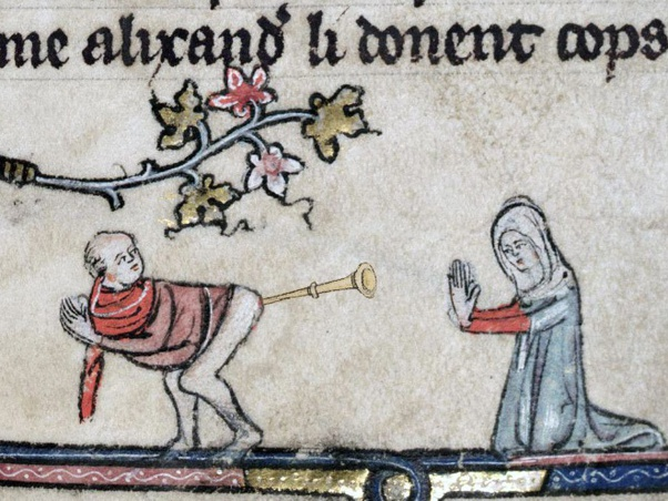 Medieval Butt Trumpet Blank Meme Template