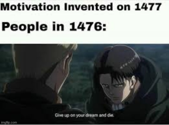 official levi quote | made w/ Imgflip meme maker