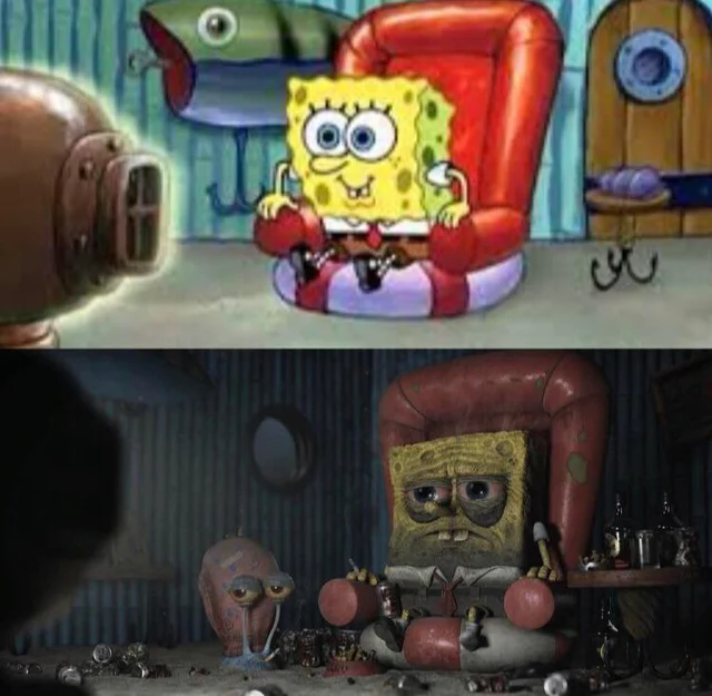 Sad Spongebob