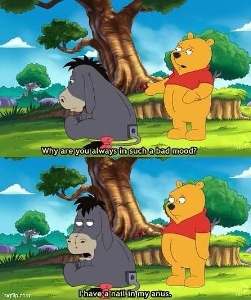 Family Guy Nail in my Anus | image tagged in family guy nail in my anus | made w/ Imgflip meme maker