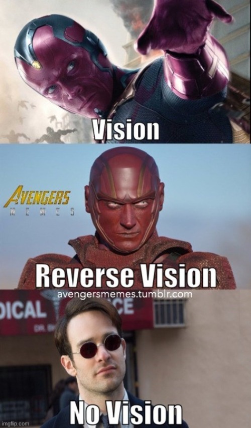 if you don't know the guy in the middle is red tornado | image tagged in vision,superheroes | made w/ Imgflip meme maker