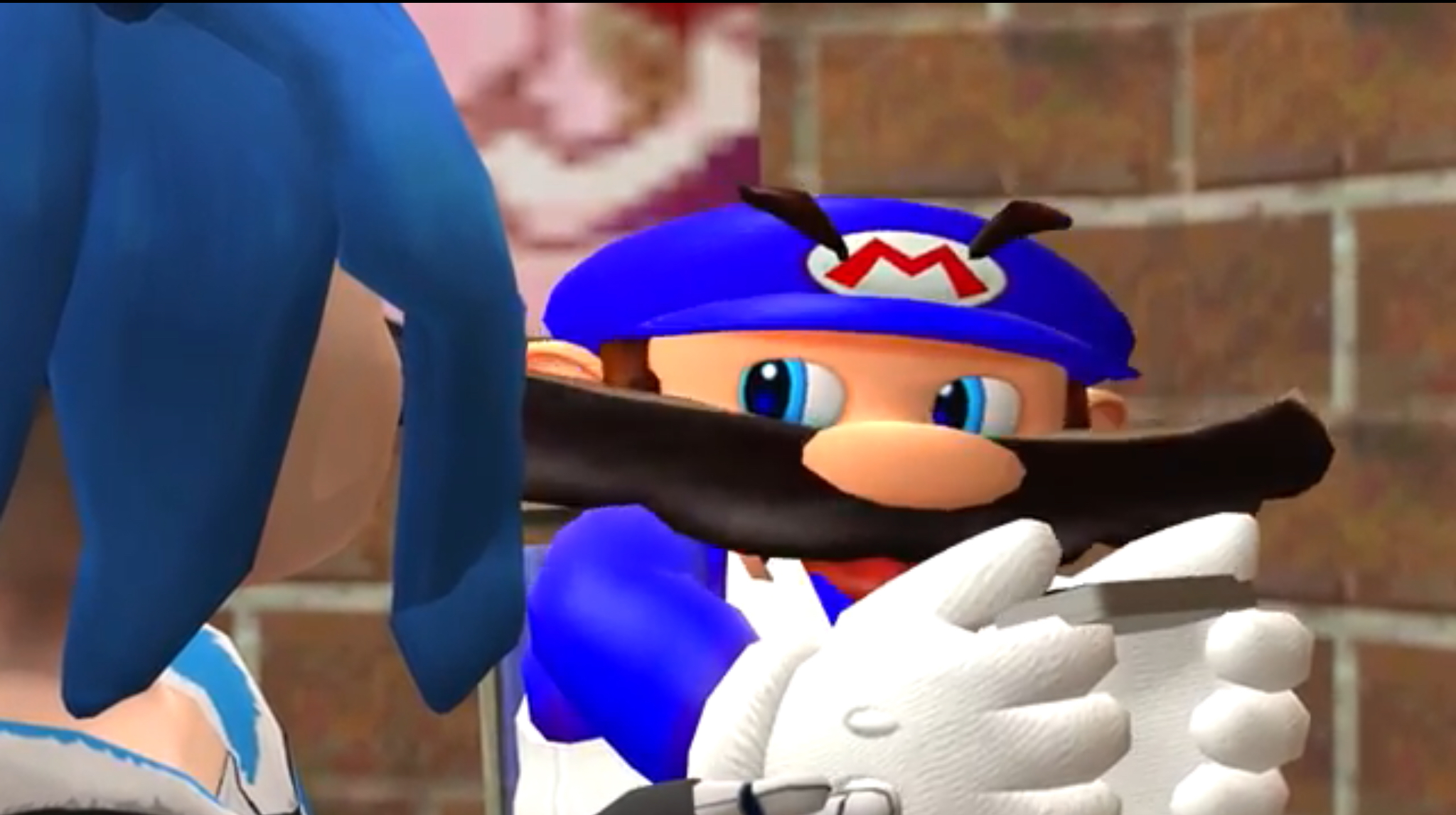 Why are you gay? SMG4 Blank Meme Template