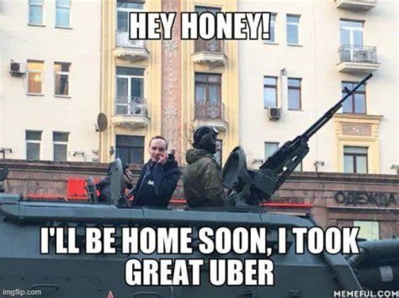russian uber | made w/ Imgflip meme maker